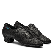 Heather Split-Sole - Black Snake