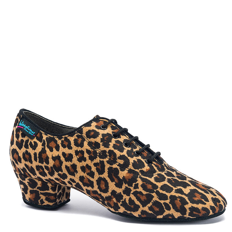 Heather Split-Sole Leopard – International Dance Shoes