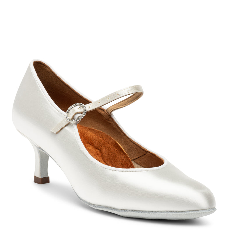ICS Classic White Satin – International Dance Shoes