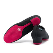Heather Split-Sole - Black Lycra