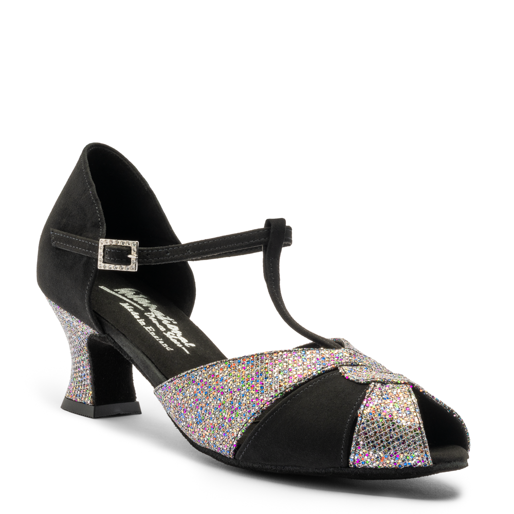 2002 - Black Nubuck/Multi Glitter