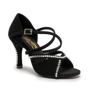 Bianca Crystal - Black Nubuck