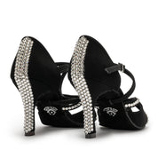 Bianca Crystal - Black Nubuck