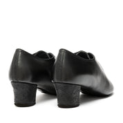 F33 - Black Calf/Black Fiori