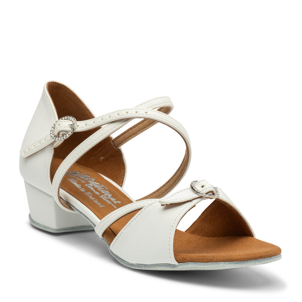 Girls Natasha White – International Dance Shoes - Main Image