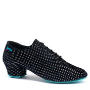 Heather Split-Sole - Black Silver Hologram