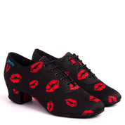 Heather Split-Sole - Lipstick
