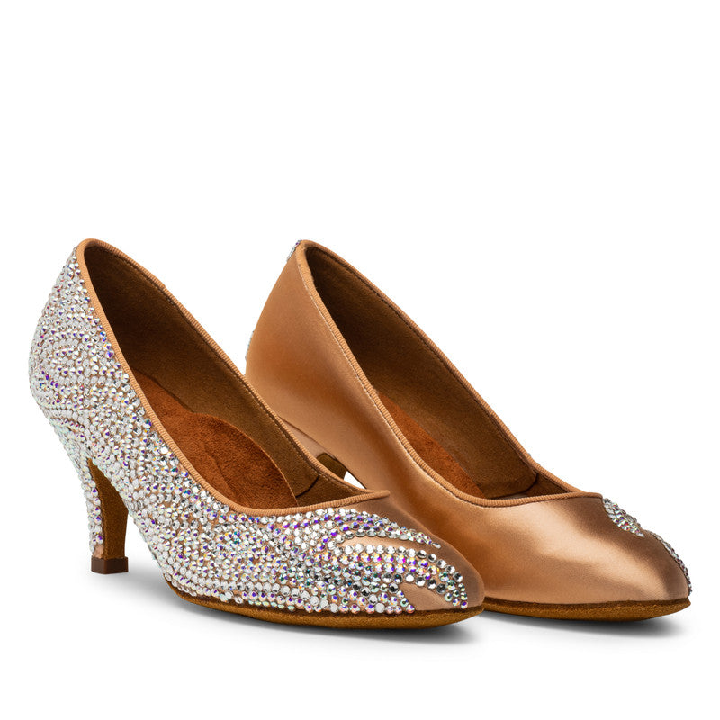 ICS RoundToe by Lauren - Peach Satin