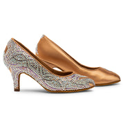 ICS RoundToe by Lauren - Peach Satin