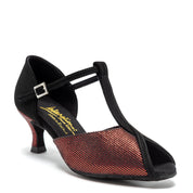 Vienna - Black Nubuck/Red Laser