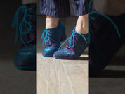 Heather Split-Sole - BluePinkPanther